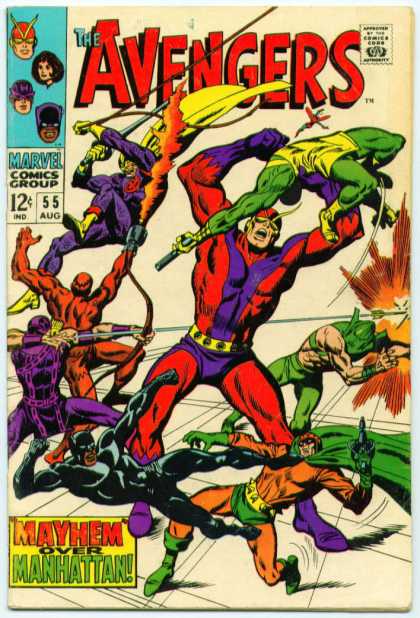 The Avengers #55